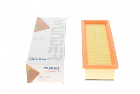 Фильтр воздушный Fiat Doblo 1.4i 05- Fiat 500, Alfa Romeo Mito WUNDER FILTER wh 653