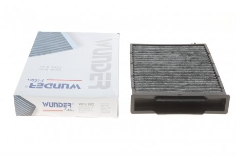 Фільтр салону Renault Megane II 02- (вугільний) Renault Megane WUNDER FILTER wpk 802