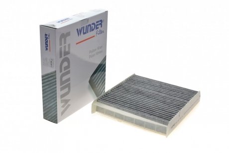 Фильтр салона Volvo S60/S70/S80/V70/XC90 -14 (угольный) WUNDER FILTER wpk 853