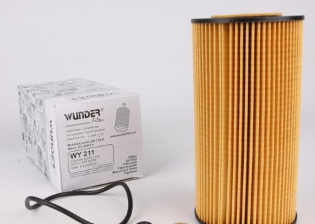 Фильтр масляный Opel Omega 2.5TD 94-03 BMW E36, E34, Opel Omega, Land Rover Range Rover, BMW E39, E38 WUNDER FILTER wy 211