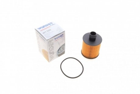 Фільтр масляний Fiat Doblo/Fiorino/Punto/Qubo 1.3 D Multijet 13- (OE) Fiat Punto, Alfa Romeo Mito, Fiat Doblo, 500, Opel Corsa, Fiat Panda, Tipo, Opel Combo WUNDER FILTER wy 500