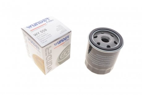 Фильтр масляный Ford Focus/Transit 1.0-2.3/Mazda 6 1.8/2.0 02- WUNDER FILTER wy 558