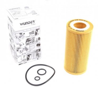 Фильтр масляный MB E-class (W210/W211) CDI 99- Mercedes W140, C140 WUNDER FILTER wy 707