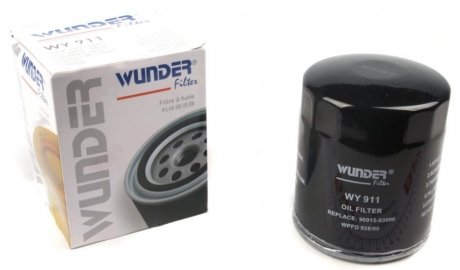 Фильтр масляный Toyota Land Cruiser 3.0D-4D WUNDER FILTER wy 911