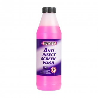 Стеклоомыватель летний ANTI INSECT SCREENWASH 1л Wynn's w45202