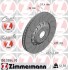 Купити Диск гальмівний FORMULA Z Audi A4 ZIMMERMANN 100338470 (фото1) підбір по VIN коду, ціна 17129 грн.