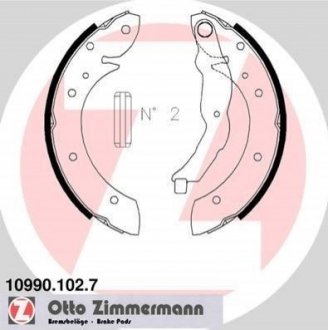 Купити Гальмівні колодки барабанні BMW E36 ZIMMERMANN 10990.102.7 (фото1) підбір по VIN коду, ціна 1042 грн.