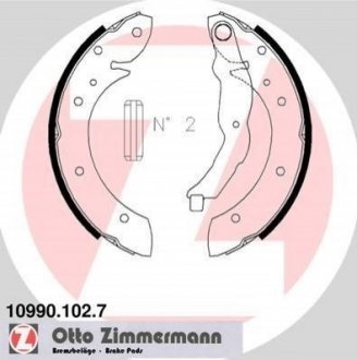 Гальмівні колодки барабанні ZIMMERMANN 10990.102.7