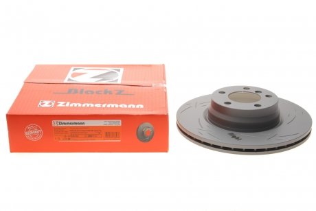 Тормозной диск (передний) BMW 3 (F30/F31) 11- (330x24) B47/N20/N47/N57 (R) ZIMMERMANN 150.2901.55