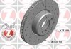 Купити Гальмівні диски Sport BMW F20, F30, F32, F21, F34, F31, F22, F33, F36, F23 ZIMMERMANN 150290352 (фото1) підбір по VIN коду, ціна 5823 грн.