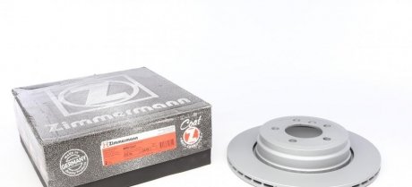 Диск тормозной (задний) BMW 7 (E65/E66/E67) 01-08 (324x20) (с покрытием) (вентилируемый) BMW E65, E66 ZIMMERMANN 150.3410.20