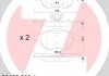 Купити Колодки гальмівні (передні) Opel Astra H/Vectra C/Signum/Fiat Croma 03- (Ate-Teves) SAAB 9-3, Fiat Croma, Opel Vectra, Astra, Zafira ZIMMERMANN 23402.200.1 (фото1) підбір по VIN коду, ціна 1754 грн.