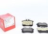 Колодки тормозные (задние) VW Golf/Passat 83-02/ Peugeot 405 87-96 (Lucas) (87.2x53.1x15) ZIMMERMANN 23554.150.1 (фото1)