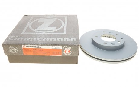 Купить Диск тормозной Mazda 323, 626, 6 ZIMMERMANN 370.3072.20 (фото1) подбор по VIN коду, цена 1763 грн.