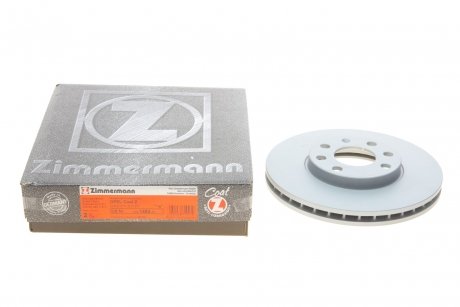 Купить Тормозные диски передние Opel Astra ZIMMERMANN 430148220 (фото1) подбор по VIN коду, цена 1462 грн.