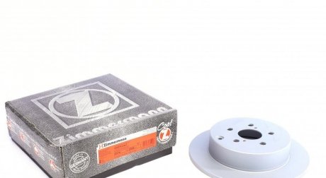 Диск тормозной (задний) Totota Avansis 03-08 (280x10) (с покрытием) (полный) Toyota Avensis ZIMMERMANN 590.2585.20