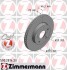 Купить Диск тормозной Coat Z Toyota Auris, Corolla ZIMMERMANN 590281420 (фото1) подбор по VIN коду, цена 2407 грн.