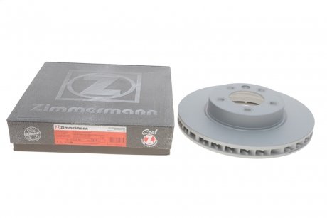 Диск тормозной (передний) Porsche Cayenne/VW Touareg 02- (330x32) (R) (с покрытием) (вентилируемый) ZIMMERMANN 600.3225.20