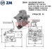 Купить Реле втягивающего стартера ZM zm901 (фото1) подбор по VIN коду, цена 1624 грн.